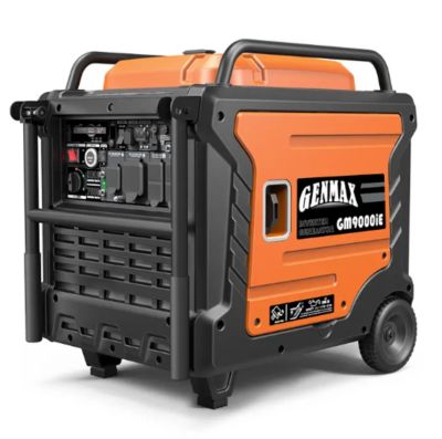 GENMAX 9,000/7,600-Watt Gasoline Powered Inverter Generator, Electric Start, 458cc Engine