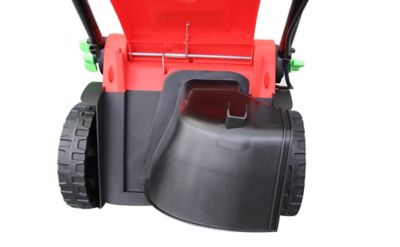 Image showing 7 th Henx 14 in. 40V Cordless Brushless Multi-Colored Hand Push Lawn Mower with 2.5 Ah Battery & Charger