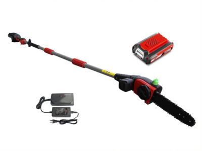 Henx 40V Cordless 10 ft. Pole Chainsaw Multicolor 2.5 Ah Battery