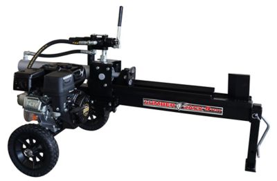 Lumberjack 9-Ton Gas-Powered Horizontal Log Splitter, 209cc 6.5 HP OHV Engine, Auto Return, Integrated Log Cradle