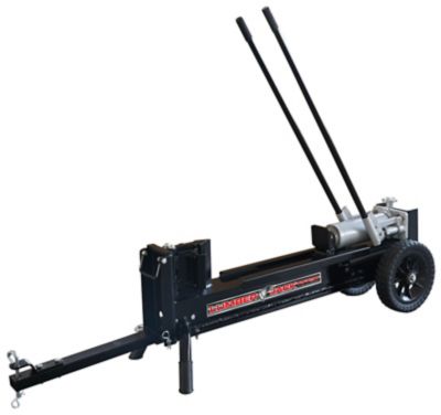 Lumberjack 12-Ton Horizontal Hydraulic Log Splitter, Integrated Log Cradle, Universal Hitch, Splits Up to 15.5 in. Long Logs The splitter works well with little effort