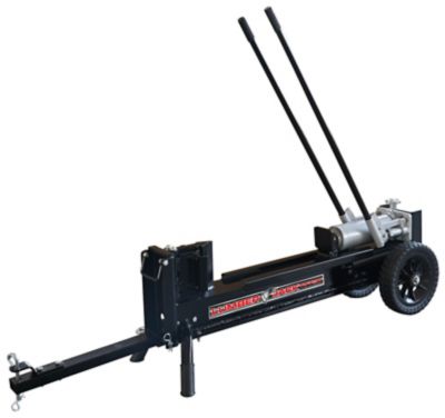 Lumberjack 12-Ton Horizontal Hydraulic Log Splitter, Integrated Log Cradle, Universal Hitch, Splits Up to 15.5 in. Long Logs