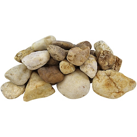 Rain Forest 1,280 lb. Commodity Pond Pebbles, 1.5 in., CRFPOND-40-P32
