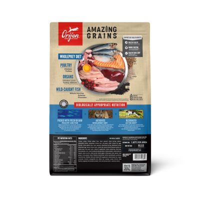 Image showing 1 th ORIJEN Amazing Grains Original Recipe Dry Dog Food