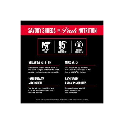 Image showing  Premium Wet Dog Food Beef Recipe Stew, 12.8 oz.