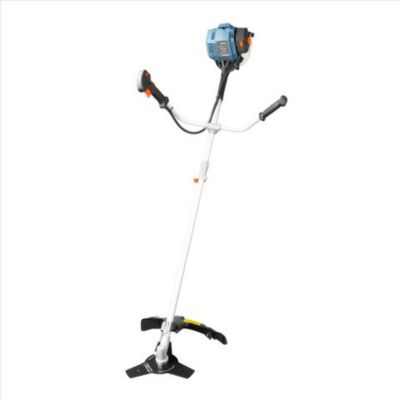 Senix 31cc 4-Cycle Gas Powered 10 in. Brush Cutter/17.7 in. String Trimmer, Bump Feed, GTBCU4Ql-M