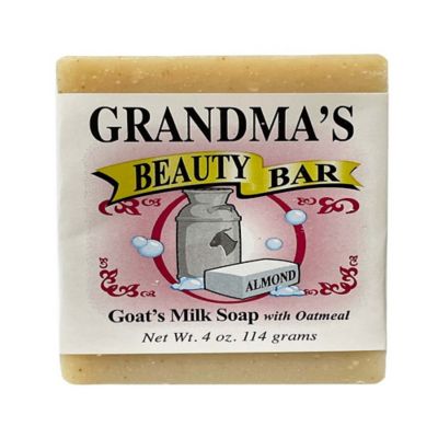 GRANDMA'S Goat's Milk Beauty Bar, Oatmeal/Almond, 4 oz.