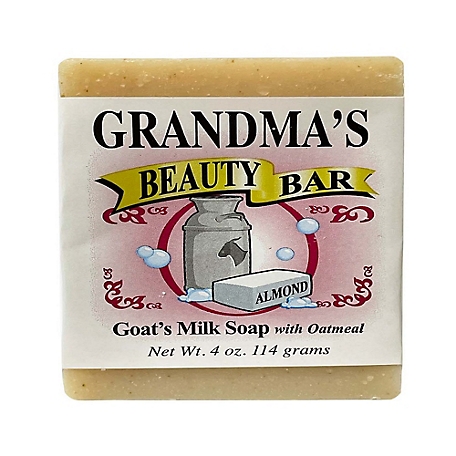 GRANDMA'S Goat's Milk Beauty Bar, Oatmeal/Almond, 4 oz.