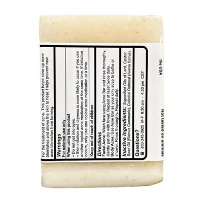 Image showing  Acne Bar for Oily Skin, 4 oz.