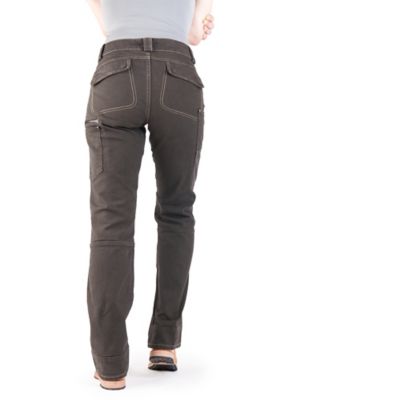 Image showing  Relaxed Fit Mid-Rise Day Construct Canvas Pants, Dark Brown