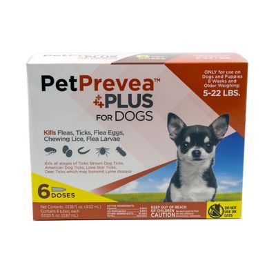 PetPrevea Plus Small Dogs 5-22lbs 6mo/bx