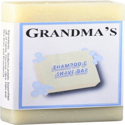 GRANDMA'S Shampoo/Shave Bar, 4 oz.