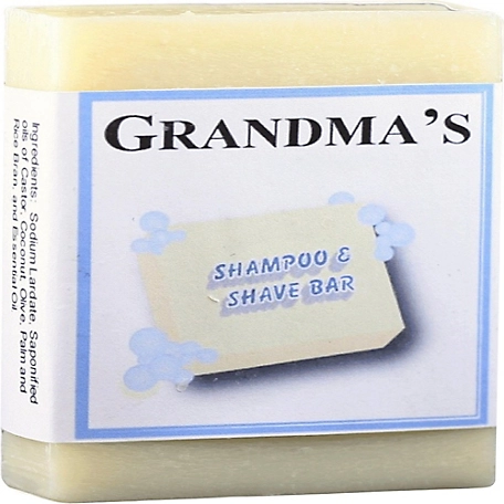 GRANDMA'S Shampoo/Shave Bar, 4 oz.