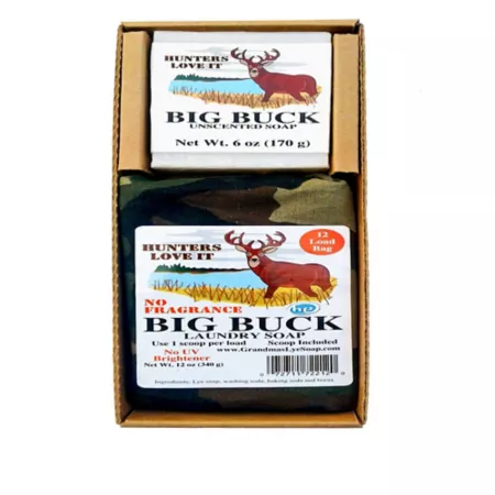 GRANDMA'S Big Buck Unscented Hunter Kit Scent Control & Elimination