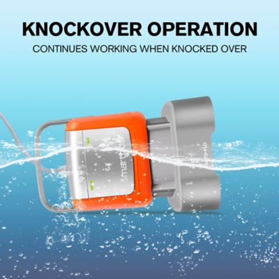 Image showing  1/2 HP 120V Electric 2800 Utility Water Pump, 2,800 GPH, Orange