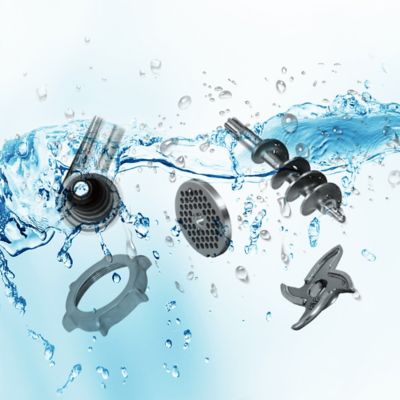 Image showing 7 th Valley Sportsman #8 Stainless Steel Meat Grinder, Compact, Powerful, and Easy to Use for All Your Meat Grinding Needs