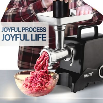 Image showing  #12 Stainless Steel Electric Meat Grinder, Heavy-Duty, Efficient Grinding for Home and Commercial Use