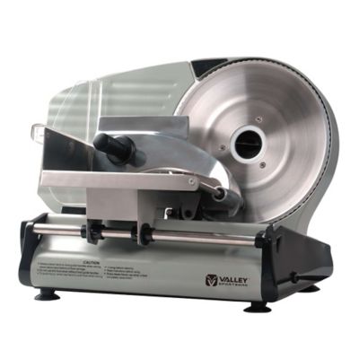 Valley Sportsman 8.7 in. (220 mm) Metal Food Slicer with Quick Release