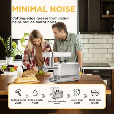 Image showing  #22 1 HP Stainless Steel Meat Grinder