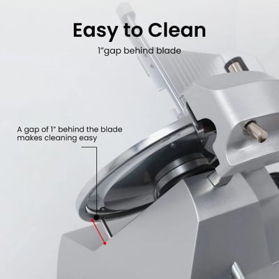 Image showing 6 th Valley Sportsman 8 in. Commercial Meat Slicer