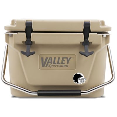 Valley Sportsman 20 qt. Rotomolded Hard Cooler, Tan