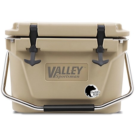Valley Sportsman 20 qt. Rotomolded Hard Cooler, Tan at Tractor