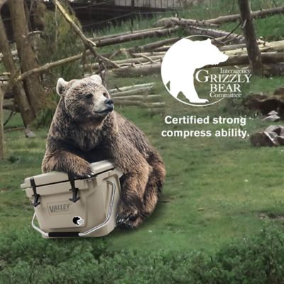 Image showing  20 qt. Rotomolded Hard-Sided Cooler, Tan