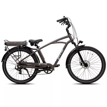 Young Electric Hybrid/Crossover Electric Bike with Torque Sensor 27.5" E-Vie Step-Over Matte Bronze Electric Bikes