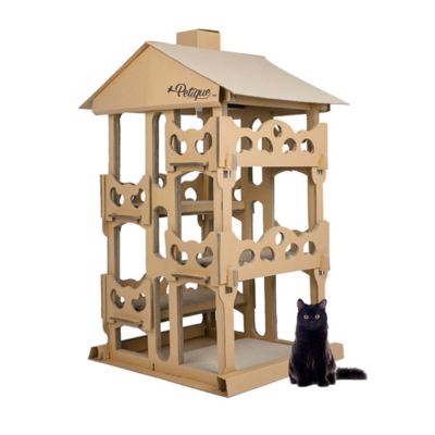 Petique Feline Chateau Cardboard Cat House