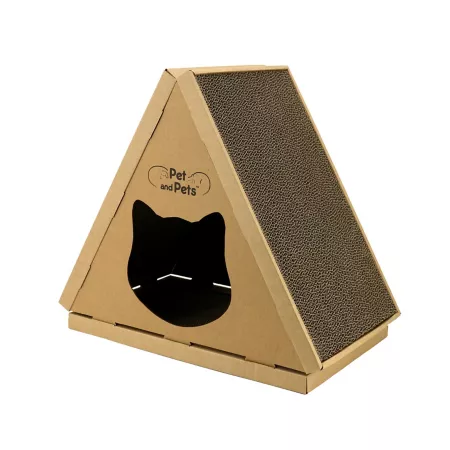 Petique Tippy Peak Ecological Pet Kennel Cat Scratchers