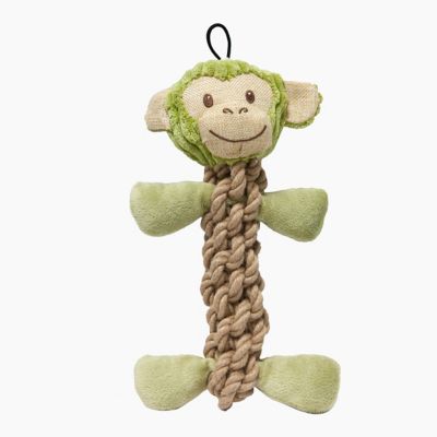 Petique Tough Hemp Monkey Dog Toy