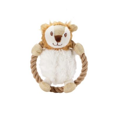 Petique Hula Hemp Lion Rope Dog Toy