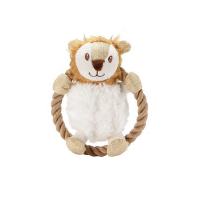 Petique Hula Hemp Rope Dog Toy, Lion