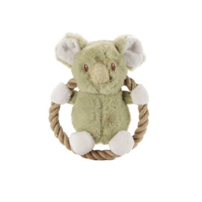 Petique Hula Hemp Rope Dog Toy, Koala