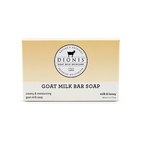 Dionis Goat Milk Skincare 6 oz. Milk & Honey Goat Milk Bar Soap