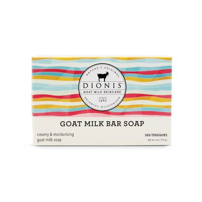 Dionis Goat Milk Skincare 6 oz. Sea Treasures Goat Milk Bar Soap