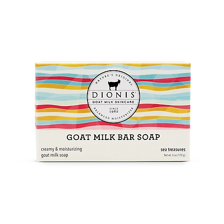 Dionis Goat Milk Skincare 6 oz. Sea Treasures Goat Milk Bar Soap