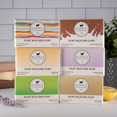 Image showing  6 oz. Verbena & Cream Goat Milk Bar Soap