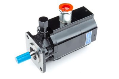 Bailey Hydraulics Chief Two Stage Pump: 13 GPM Max, 7 HP Input, 1 in. Tube Inlet, 1/2 x 1 1/2 Shaft
