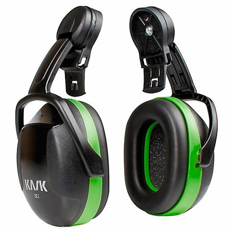 KASK SC1 Green Ear Defenders (Fits Super Plasma & Zenith Helmets), 38146