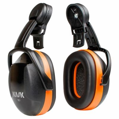 KASK SC3 Orange Ear Defenders (Fits Super Plasma & Zenith Helmets), 38148