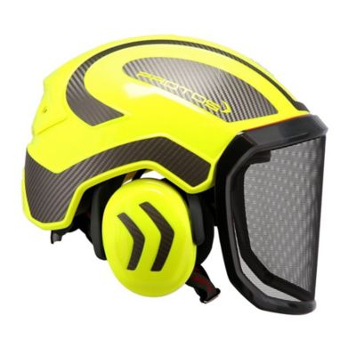Pfanner Protos Integral Arborist Helmet, Neon Yellow/Carbon