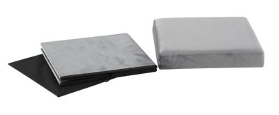 Image showing  Polyester Modern Storage Stool, 17 in. x 15 in. x 15 in., 53728