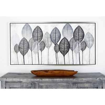 Harper & Willow Brown Teak Wood Rustic Tray, 39184