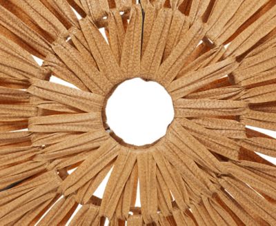 Image showing  Tan Metal Coastal Nature Sculpture, 22 in. x 6 in. x 29 in.