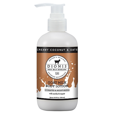 Dionis Goat Milk Skincare 8.5 fl. oz. Creamy Coconut & Oats Goat Milk Body Lotion