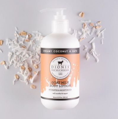 Image showing  8.5 fl. oz. Creamy Coconut & Oats Goat Milk Body Lotion