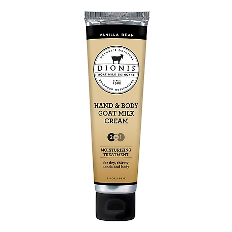 Dionis Goat Milk Skincare 3.3 oz. Vanilla Bean Goat Milk Hand & Body Cream