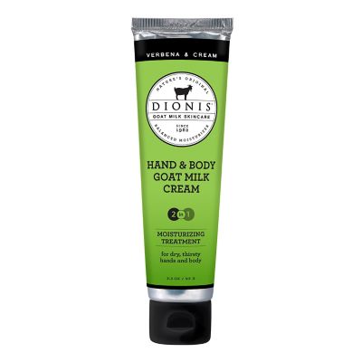 Dionis Goat Milk Skincare 3.3 oz. Verbena & Cream Goat Milk Hand & Body Cream