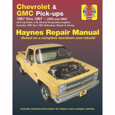 Haynes Chevrolet/GMC Repair Manual for Chevrolet and GMC Pickups ('67-'87)